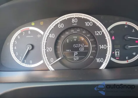 2013 Honda Accord Ex-L из США, поврежденный, VIN 1HGCR2F83DA006582